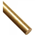 ROUND BRASS BAR 3/8" DIA       ( PER METRE )