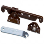 SAFETY WINDOW RESTRICTOR BROWN SECURISTAY