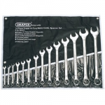 COMBINATION SPANNER SET 14 PIECE 29547 DRAPER