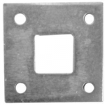 GARAGE DOOR PLATE FOR MONKEY   TAIL BOLT 16MM SQ