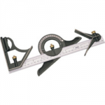 COMBINATION SQUARE 300MM WITH  PROTRACTOR 34704 DRAPER