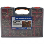 SCREW ASSORTMENT CASE SET 1100 PIECE PRO ORGANISER KIT TWIGG