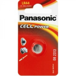 BATTERY 1.5V LR44 PANASONIC    PACK OF 2