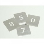 SET OF NUMBER STENCILS 1"