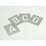 SET OF LETTER STENCILS 2"
