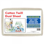 COTTON TWILL DUST SHEET 12' X 9' CTD5