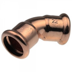 YORKSHIRE XPRESS COPPER S21    22MM PRESSFIT 45 OBTUSE ELBOW
