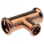 YORKSHIRE XPRESS COPPER S25 28 X 28 X22MM PRESSFIT BRANCH TEE