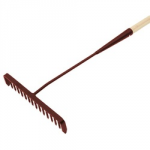 TARMAC RAKE WOOD HANDLE
