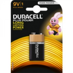 BATTERY 9V MN1604 DURACELL PLUS POWER