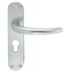 MORTICE LOCK FURNITURE EURO PROFILE LILLA SATIN EL31YSC