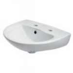 BASIN 2TH 550MM WHITE FRESSSH GEORGIA PLUS 352483WH
