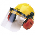 FORESTRY HELMET EAR DEFENDERS  & VISOR