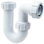 SWIVEL P TRAP 1.1/2" X 75MM WATER SEAL SC10 MCALPINE