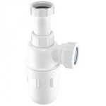 BOTTLE TRAP ADJUSTABLE 1.1/4"X 75MM WATER SEAL A10A MCALPINE