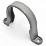 DOWNPIPE ROUND PVC 50MM        CLIP GREY RCM1 MINIFLO