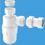 BOTTLE TRAP 1.1/4" OR 1.1/2" X 75MM SEAL MCALPINE HANDITRAP-B