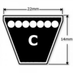 C SECTION V-BELT C5010/C195
