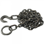 SINGLE LEG AGRICULTURAL TOW CHAIN 10FT X 3/8" DIA