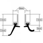 DRAUGHT EXCLUDER KIT ADS GOLD  2057 X 914MM (6'9" X 3'0")