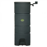 WATER BUTT - WALL MOUNTED 160 LITRE C/W LID & DIVERTER