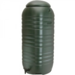 WATER BUTT SLIMLINE 100 LT C/W BASE LID & TAP 1230X450X290MM