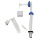 PLASTIC BALL FLOAT VALVE 1/2"  BOTTOM FEED ADJUSTABLE TORBECK