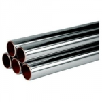 COPPER TUBE 15MM CHROME PLATED 2M LENGTH
