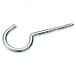 CEILING HOOK BZP 4" X 1/4"