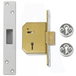 MORTICE DEADLOCK 5 LEVER SATIN 3G115/67MM CHUBB