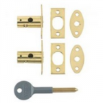 WINDOW MORTICE BOLT BRASS      V-8001-2PL YALE