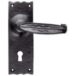 MORTICE LOCK FURNITURE         ANTIQUE BLACK LF5516