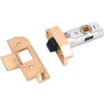 MORTICE LATCH REBATED TUBULAR  BRASS 2.1/2" 2650-EB UNION
