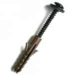 LUG FIXING PACK BRFP75CI PACK  OF 10 75MM SCREWS AND PLUGS