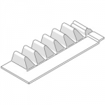 PROFILE 6 CEMENT FIBRE EAVES FILLER PIECE