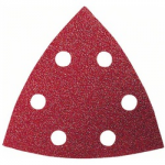 SANDING SHEET 93MM MIXED GRIT  VELCRO 6 HOLE PACK 6 BOSCH
