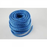 ROPE POLYPROPYLENE BLUE 10MM X 25M LORRY ROPE LOOP 1 END
