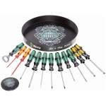 A ROUND OF SCREWDRIVERS INC TRAY AND OPENER 134340 WERA