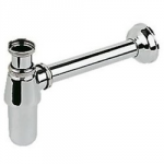 TELESCOPIC BOTTLE TRAP 1.1/4   CHROME PLATED