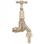 HOSE UNION BIB TAP BRASS 1/2 LOCK SHIELD