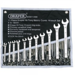 COMBINATION SPANNER SET 11 PIECE 6-19MM 29545 DRAPER