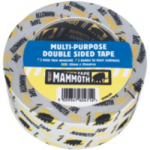 TAPE DOUBLE SIDED CLEAR 50MM   X 25 MTRS