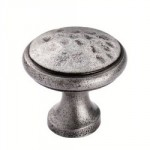 CUPBOARD KNOB PEWTER EFFECT    30 MM PE1078B