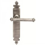 MORTICE LATCH FURNITURE TUDOR  STYLE PEWTER EFFECT PE5502