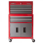 TOOLBOX 6 DRAWER  CHEST & ROLL CAB AP2200BB RED/GRY SEALEY