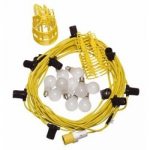 FESTOON KIT 22M 10 BULBS ES    110V YELLOW