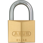 PADLOCK BRASS 40MM DOUBLE      BOLTED 65C ABUS