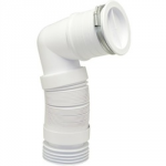 FLEXIBLE PAN CONN 90 DEG BACK  TO WALL WC-CON8F-BTW MCALPINE
