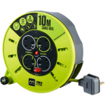 CABLE REEL CASSETTE 10M 10A    240V 4 SOCKET CMU1013SL-PX