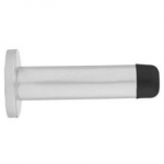 DOOR STOP CYLINDER WITH ROSE CHROME PLATED AA23CP